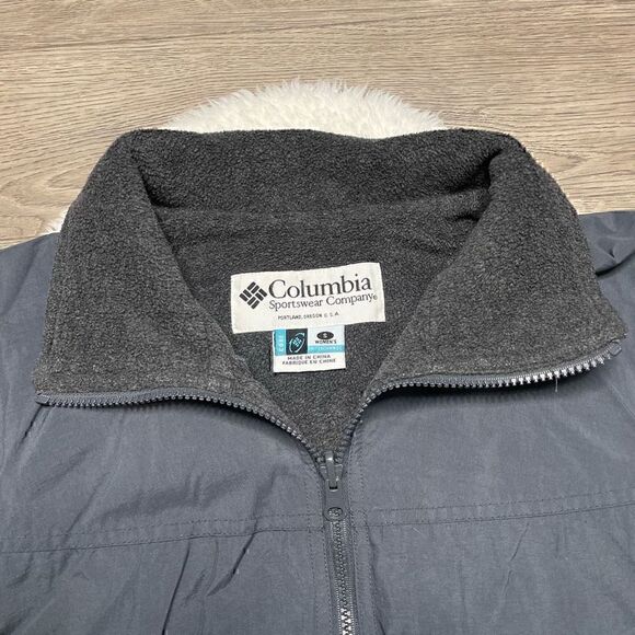 Columbia Coat Womens Size Small Grey Core Interchange Warm Jacket - Picture 3 of 11